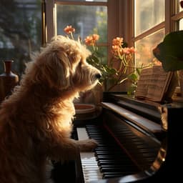 Sueños De Perros Con Piano: Conexiones Melódicas - Relajante Salón Chillout