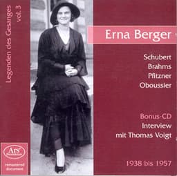 Legenden Des Gesänges, Vol. 3: Erna Berger - Erna Berger