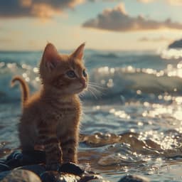 Brisas Del Océano: Tonos Armónicos Para Gatos - Gato Relajarse