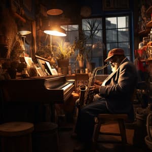 Serenatas Jazz Felinas: Vibraciones En El Salón De Café - Tardes de Jazz