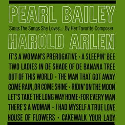Sings The Songs She Loves By Her Favourite Composer Harold Arlen - Pearl Bailey