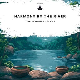 Harmony by the River: Tibetan Bowls at 432 Hz - 432 Hz Therapy