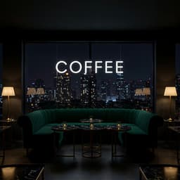 Café Elegance: Espresso and Jazz Flow - Mediterranean Café Society