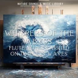 Whispers of the Abyss: Flute Notes Carried on Timeless Waves - Nature Sounds & Music Library