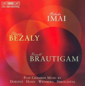 Durufle / Hahn / Weinberg / Nikolayeva: Chamber Music - Sharon Bezaly