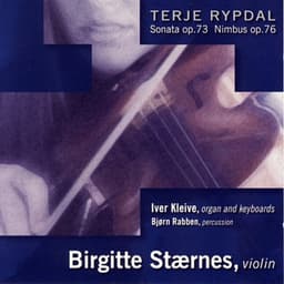 Rypdal: Sonata Op. 73 Og Nimbus Op. 76 - Terje Rypdal