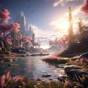 Ambient Music Awakening: Sunrise Melodies - Natural X