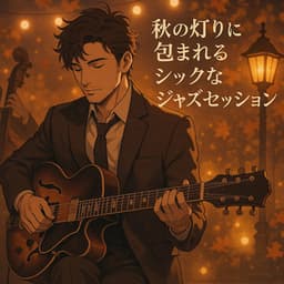 Chic Jazz Session Wrapped in Autumn Lights - Healing Relaxing BGM Channel 335
