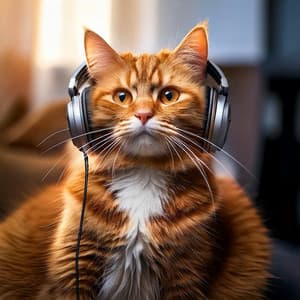 Feline Melodies: Gentle Tunes for Relaxed Cats - Light and Music