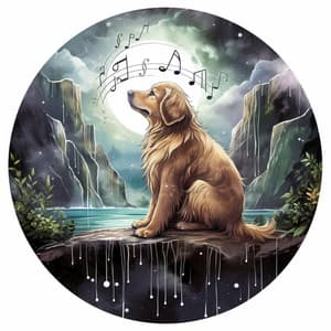 Melodic Dog Harmony: Rain Raindrop's Music - Nature Soundzzz Club