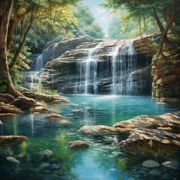 Tranquilidad Melódica De Las Cataratas: Relajación Serena - Sonidos de la Naturaleza JBE