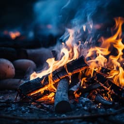 Binaural Fireside Harmony - 963 Hz Solfeggio Tones