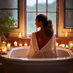 Sonidos Suaves Para Un Momento De Relajación En Un Spa Tranquilo - onda pineal