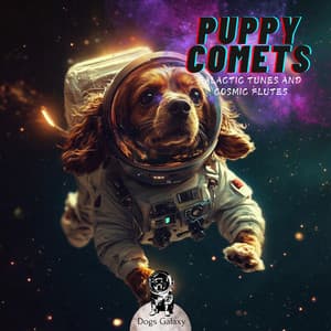 Puppy Comets: Galactic Tunes and Cosmic Flutes - Dogs Galaxy
