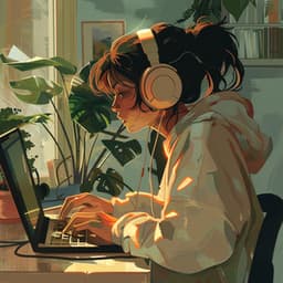Focus Lofi Study: Productive Beats Mix - Water Sounds For Spa