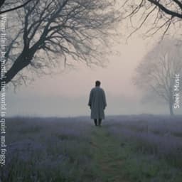 When life is beautiful, the world is quiet and foggy. - Sleek Music