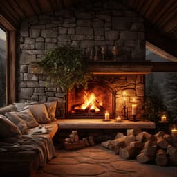 Armonía De La Chimenea: Masajes Melódicos - Varias frecuencias