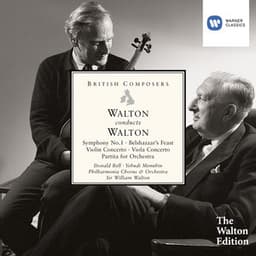Walton conducts Walton: Symphony No. 1, Belshazzar's Feast etc - William Walton