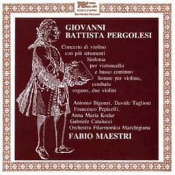 Pergolesi: Chamber Works - Giovanni Battista Pergolesi