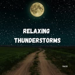Relaxing Thunderstorm - Lightning, Thunder and Rain Storm