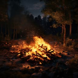 Fire's Lullaby: Soothing Sleep Melodies - Early Morning Chill Out Playlist