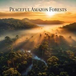 Peaceful Amazon Forests: Hang & Kalimba, Quiet Jungle, Exotic Birdsong - Natural Sounds Music Academy