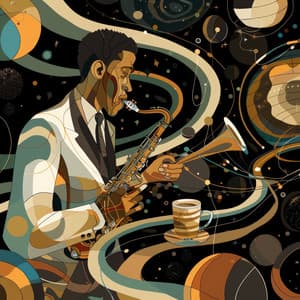 Stellar Sway: Illuminating the Night at the Planetarium of Jazz - Lounge Music Café