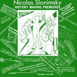 History Making Premieres – A Program Of South American Music - Nicolas Slonimsky