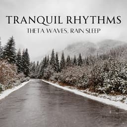 Tranquil Rhythms: Theta Waves, Rain Sleep - Calm Sleep Rain Sound