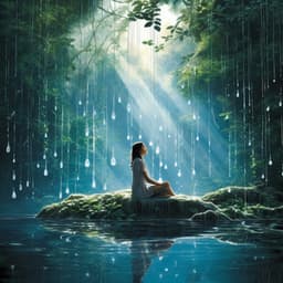 Calm Among Rain: Relaxing Tonal Waves - Relaxing Flute Music Zone