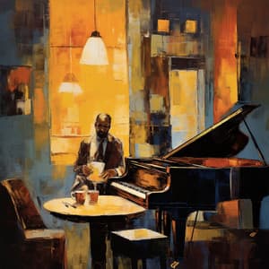 Espresso Echoes: Smooth Jazz Piano - Sentimental Piano Music Oasis