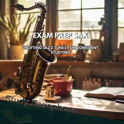 Exam Prep Sax: Uplifting Jazz Tunes for Confident Studying - Study Saxophone