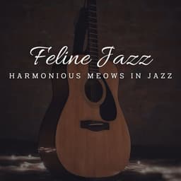 Feline Jazz Serenades: Coffee Lounge Whiskers - Quiet Jazz Coffee House