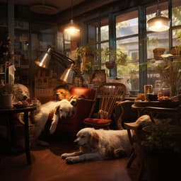 Armonía Jazz Canina: Compañerismo En El Café Lounge - Jazz Coffee Shop Amsterdam