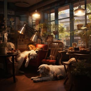 Armonía Jazz Canina: Compañerismo En El Café Lounge - Jazz Coffee Shop Amsterdam