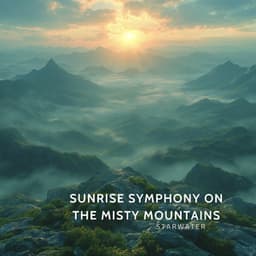 Sunrise Symphony on the Misty Mountains - Starwater