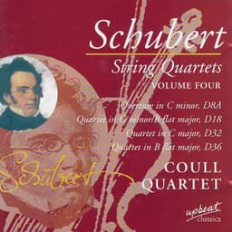 Schubert String Quartets Vol. 4 - Coull Quartet