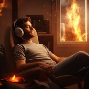 Relaxation Blaze: Gentle Fire Harmony - Phaselock