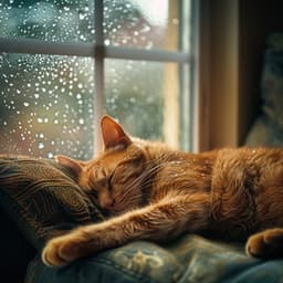 Sonidos Suaves Binaurales Y Lluvia Para Gatos - Música Relajante para Gatos
