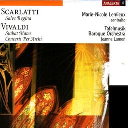 Vivaldi, Scarlatti, Avison: Salve Regina, Stabat Mater, Concerti per Archi - Marie-Nicole Lemieux