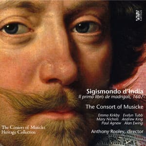 D'India: Il primo libro de madrigali, 1607 - Sigismondo D'India
