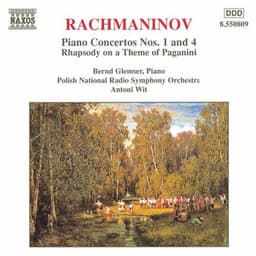 Rachmaninov: Piano Concertos Nos. 1 and 4 - Sergei Rachmaninoff