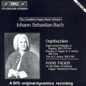 Bach, J.S.: Organ Music , Vol. 3 - Johann Sebastian Bach