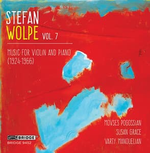 Stefan Wolpe, Vol. 7: Music for Violin & Piano - Stefan Wolpe