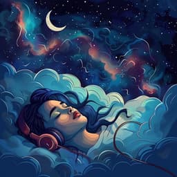 Restful Sleep Music: Embrace Night's Melodies - Deep Sleep Background Noise
