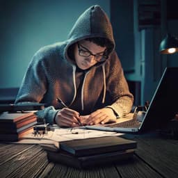 Quiet Study Nights with Hip Hop Beats - Binaural Brain Waves