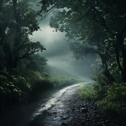 Study with Rain: Gentle Rainfall - Whispering Landscapes