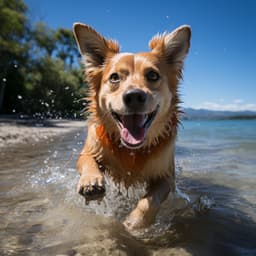 Perro Con La Brisa Costera: Música Para Alivio Del Estrés - Rec. de campo de lujo