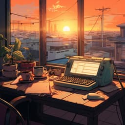 Flat White Flow: LOFI CAFE FOCUS - KOMIuKU