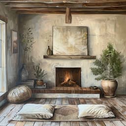 Mascotas A La Luz Del Fuego: Cálida Melodía Reconfortante - Mascotas dormidas